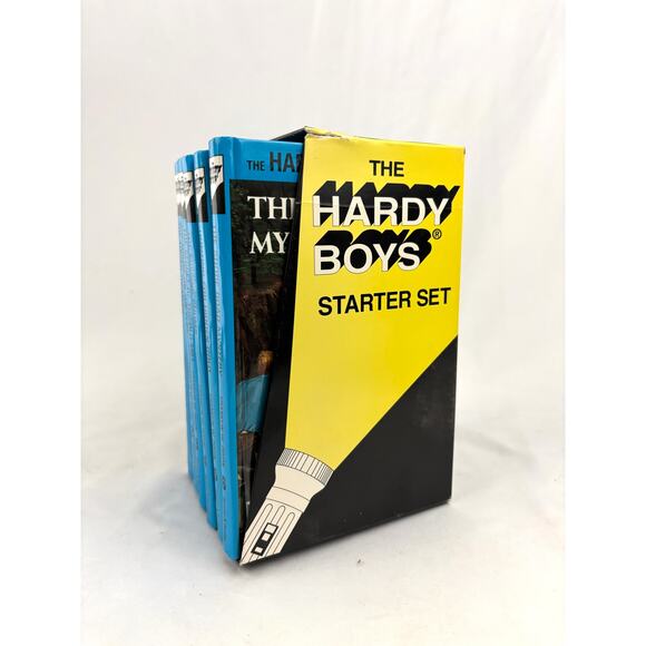 The Hardy Boys Starter Set Franklin W. Dixon Box 1-6 Hardcover Books - Picture 1 of 5